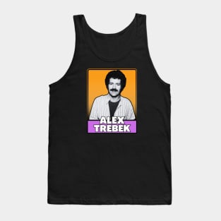 Alex trebek (80s retro style) Tank Top